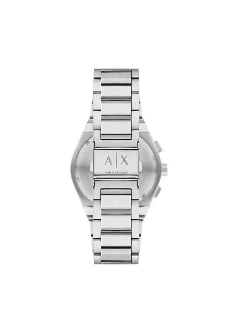 Rafael Silver Stainless Steel Watch Ax4186