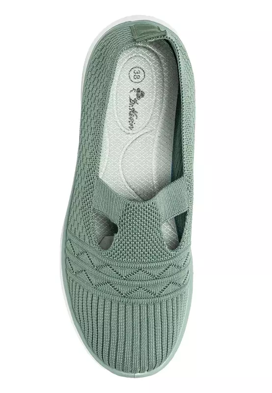 Dr. Kevin Sepatu Olahraga Sport Wanita Sneakers Rajut Slip On 559-003