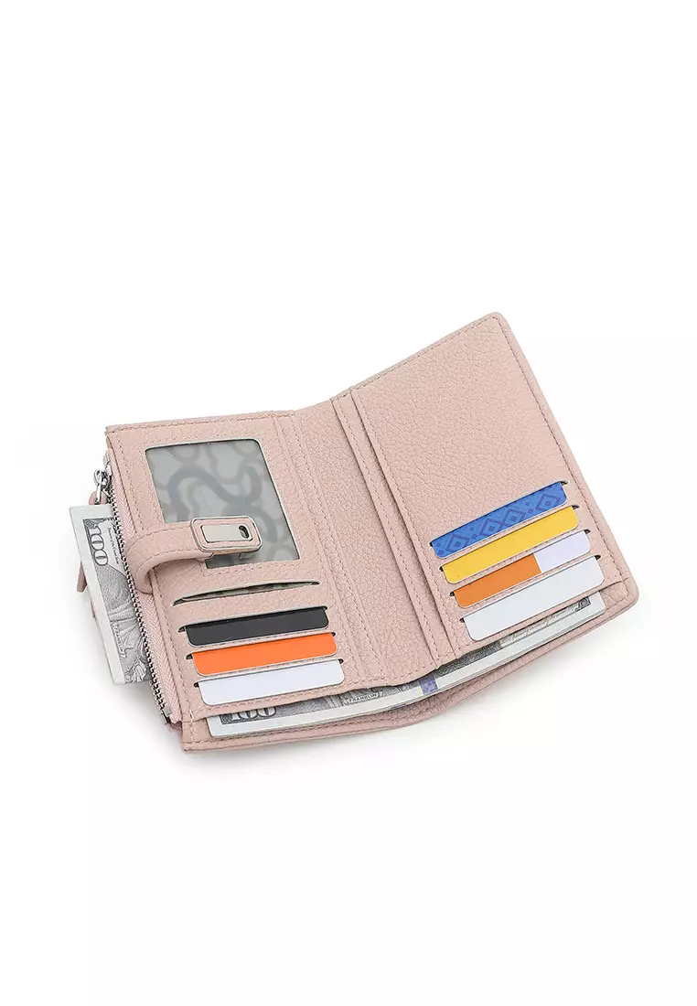 Women's Short Wallet / Purse (Dompet Wanita) - Merah Jambu