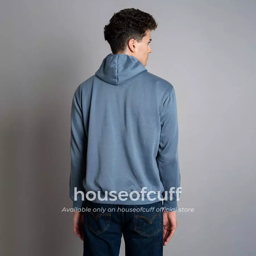 Houseofcuff jaket jumper sweater steel blue