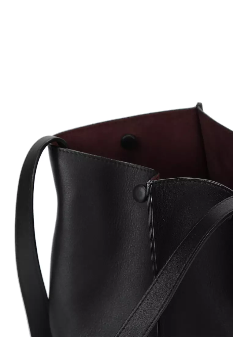 ORUKAMI Knot Bucket Bag Small - Black