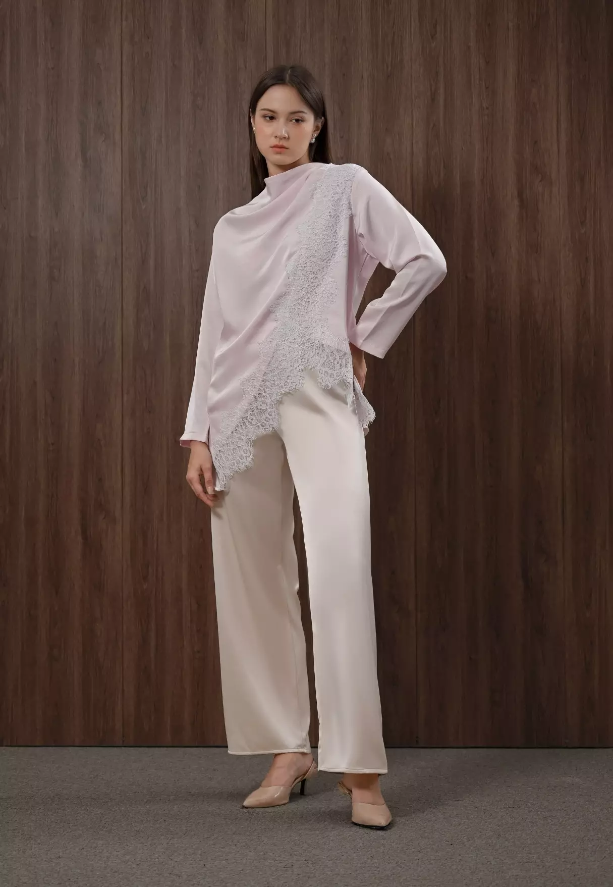 Elora Blouse - Blush