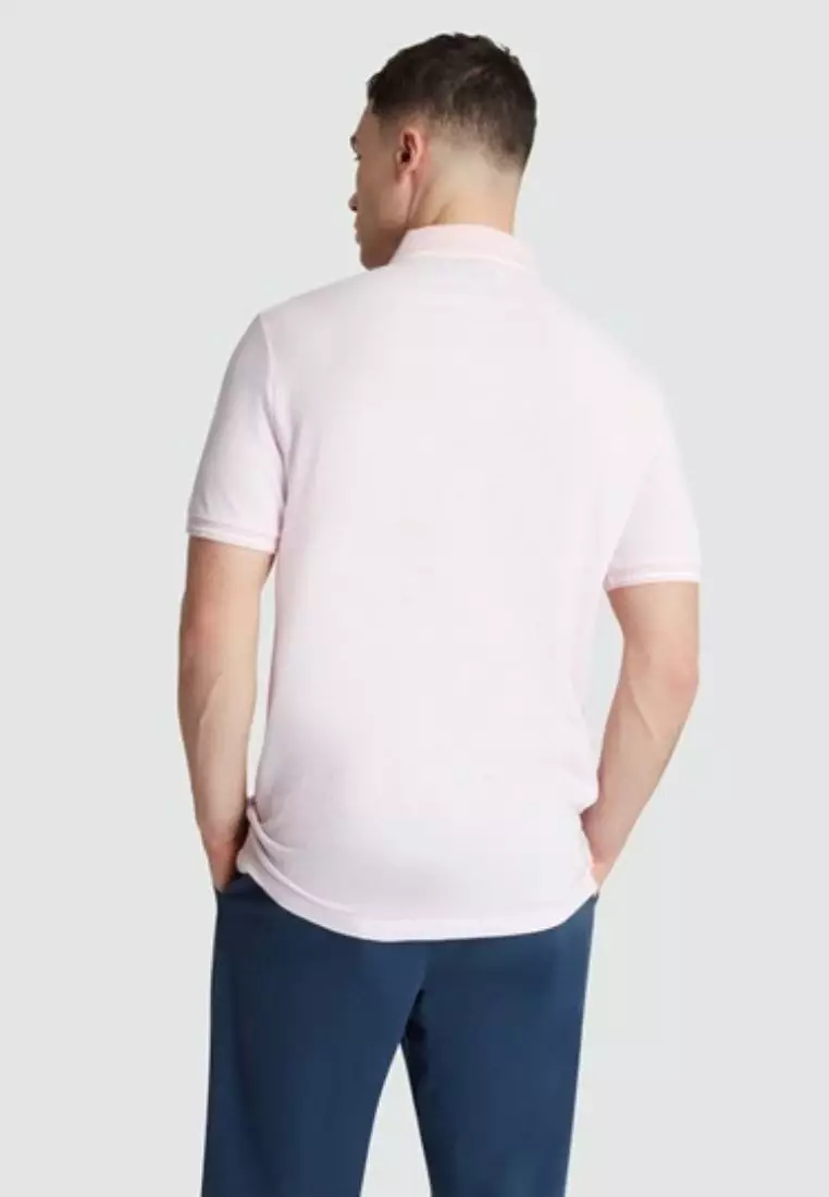 Cotton Interlock Tipped Polo