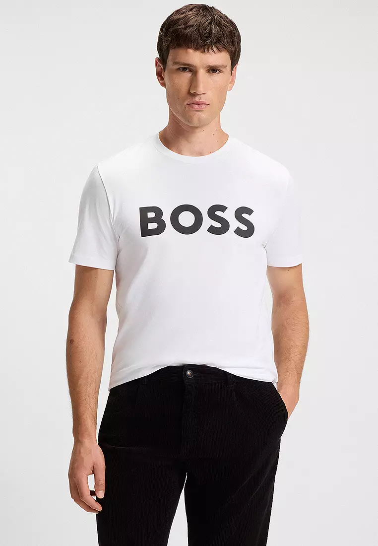 Boss Tee Buy Boss Shirts Online Thinking T-Shirt BOSS Orange