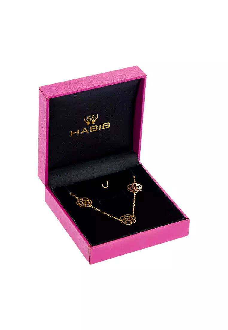 HABIB 916/22K Yellow Gold Necklace AXN090424