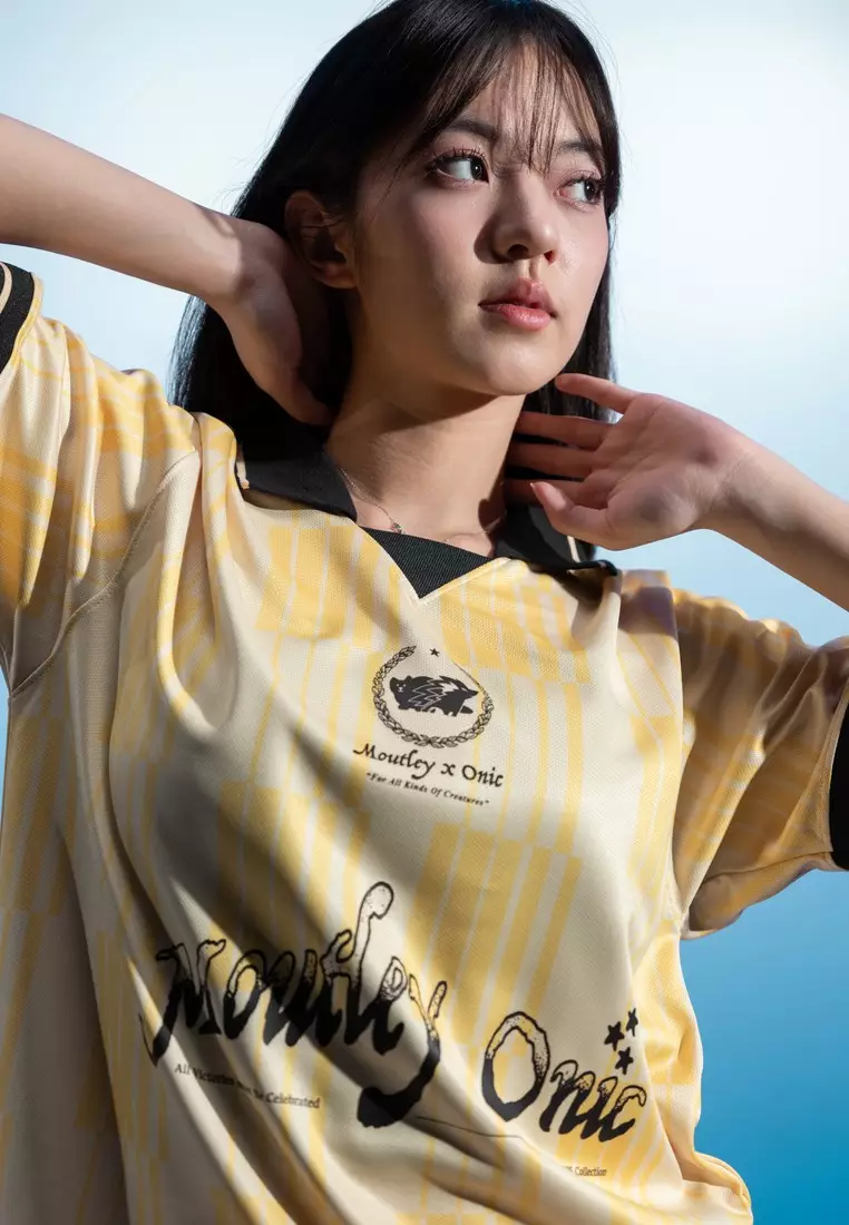 Moutley x Onic - Unisex Jersey T-Shirt Short Sleeve Oversized Fit 280325