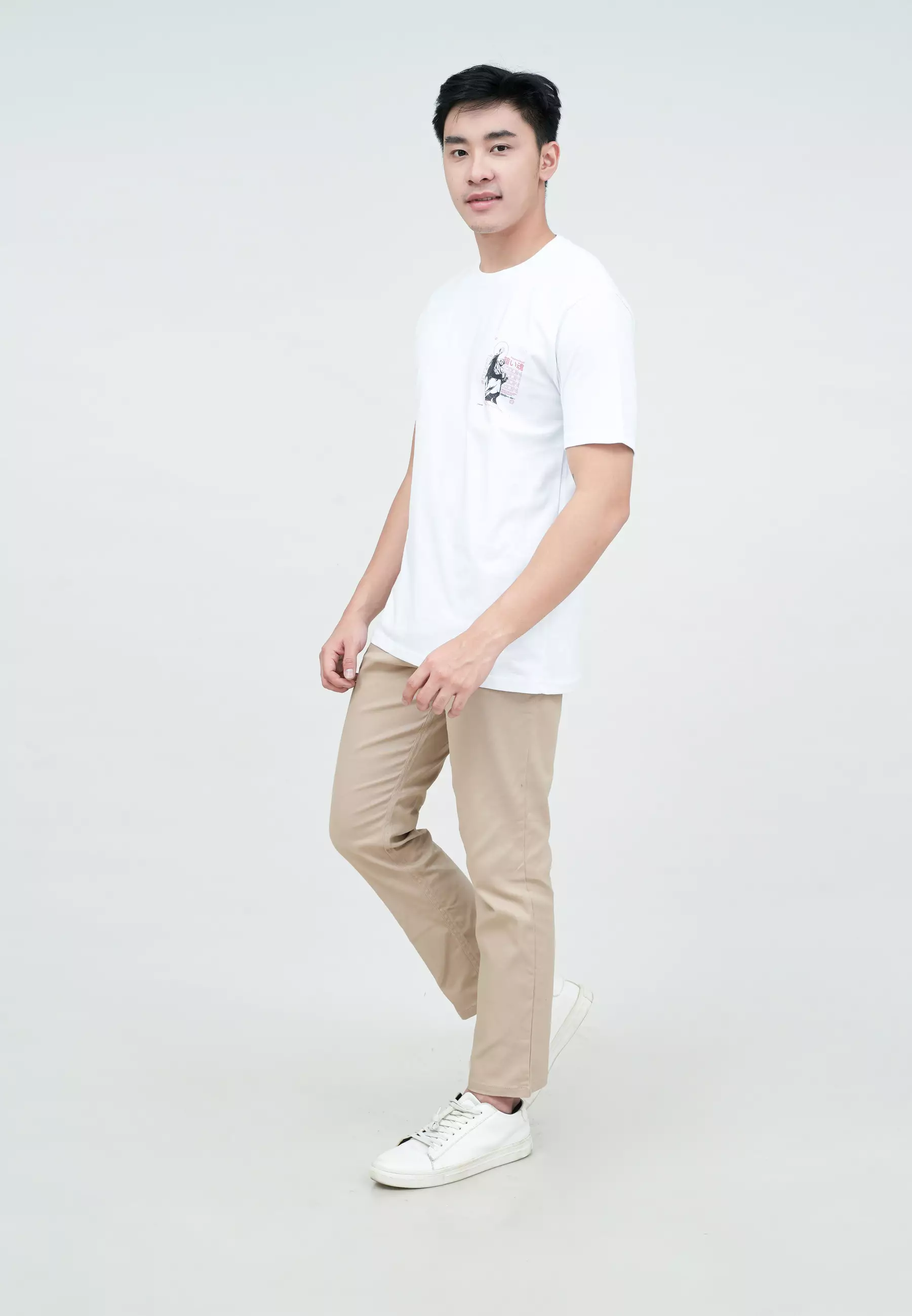 Houseofcuff T-shirt Kaos Putih Motif Warning Tersedia Size S - 4XL