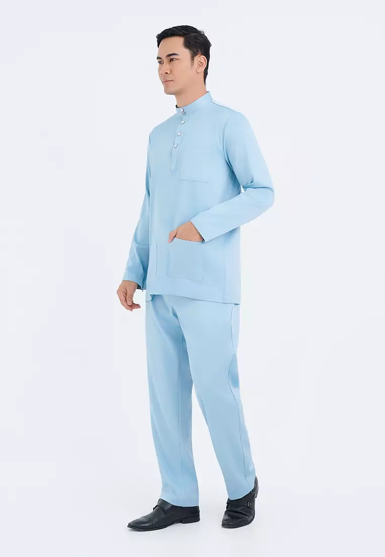 Gene Martino - Faez Baju Melayu Slim Fit Sedondon – Adult 1292