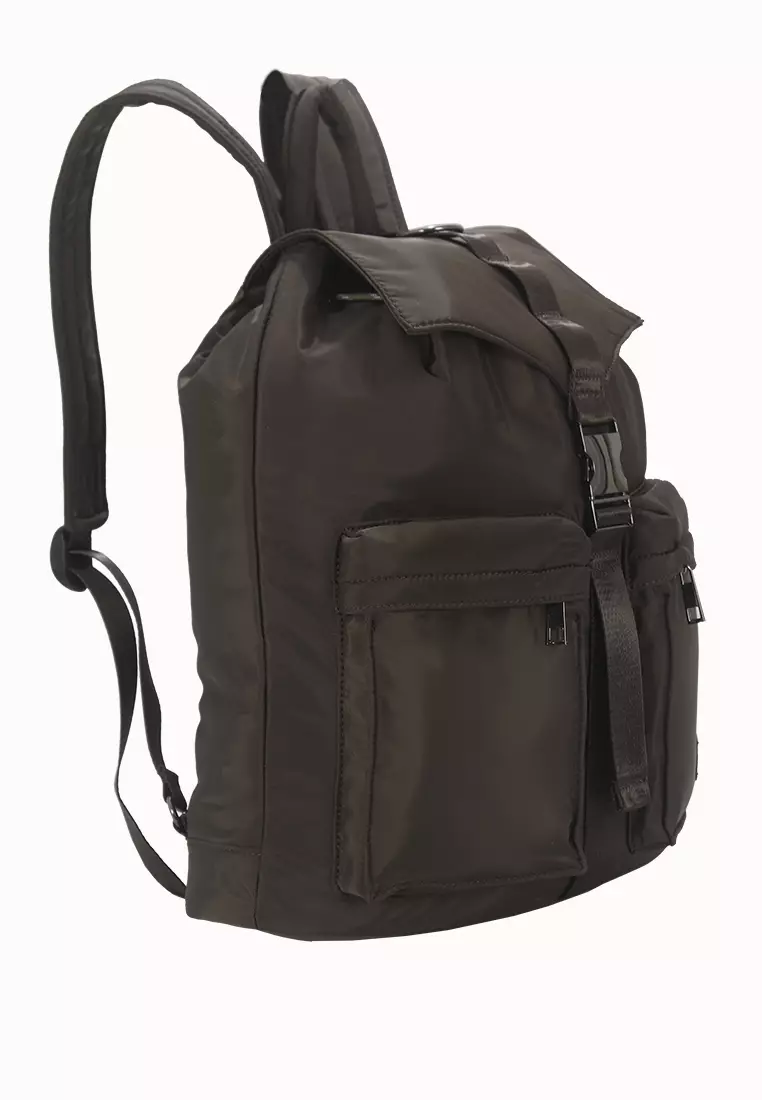 Elle Backpack B05-EL-3219 Brown With Pouch acc
