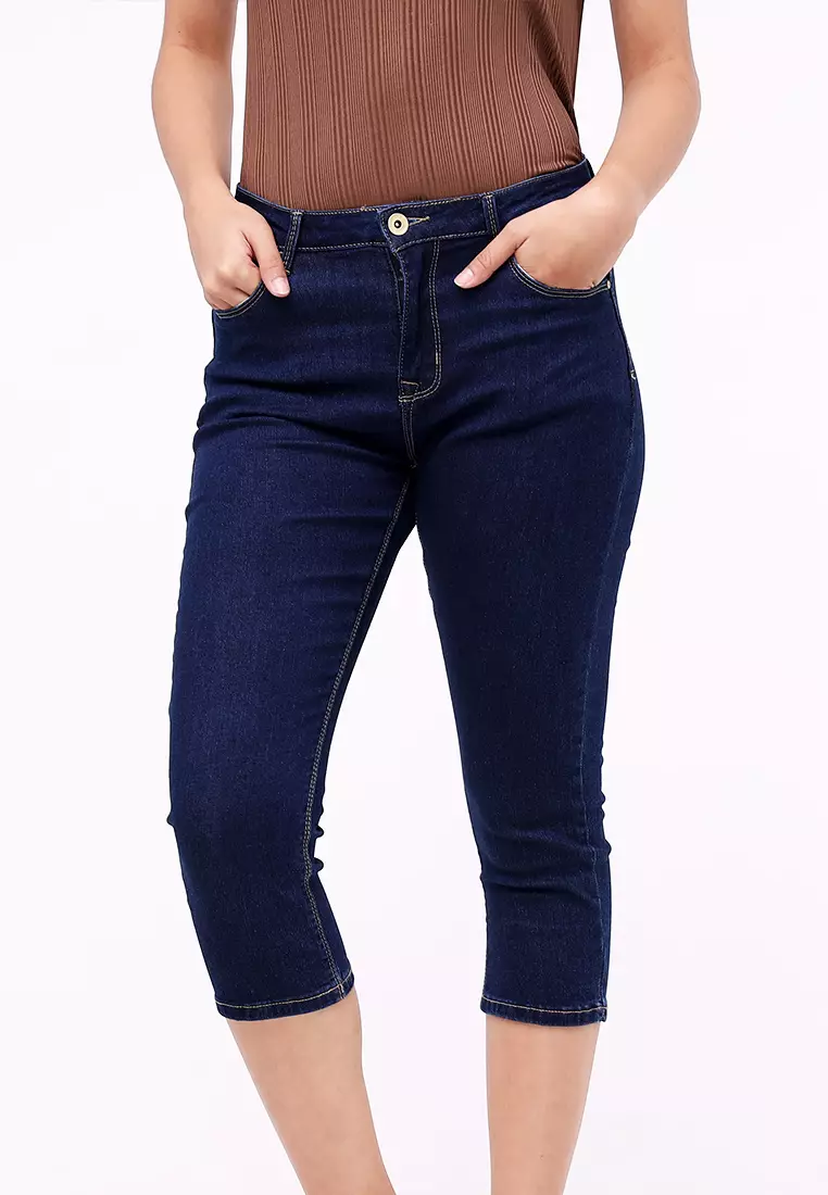 Capri shop jeans femme