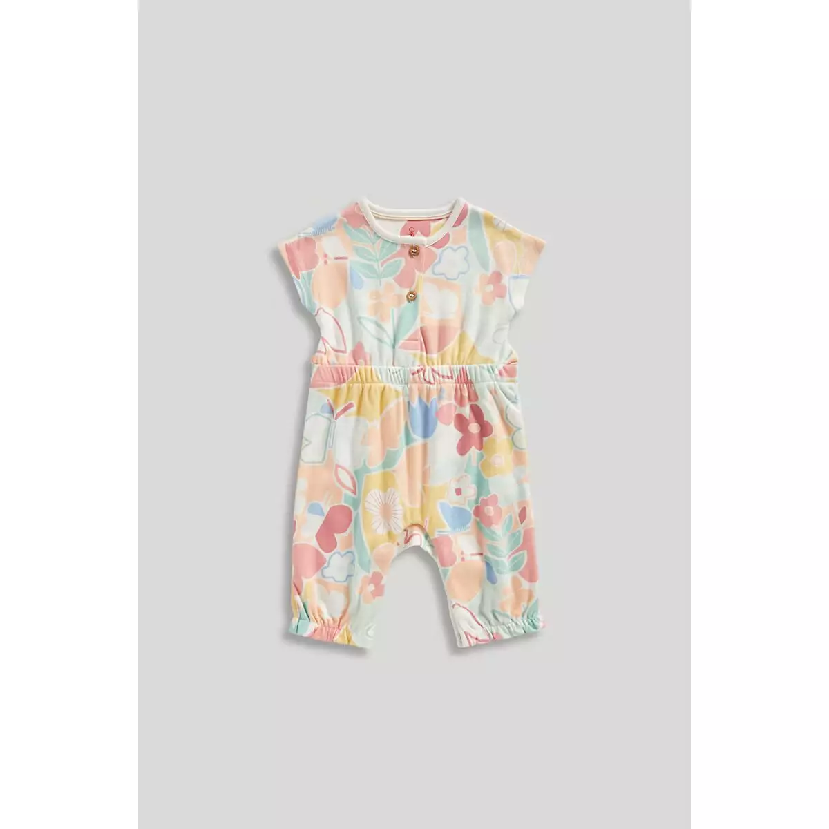 Mothercare Meadow All-in-One - Terusan Bayi Perempuan (Krem)