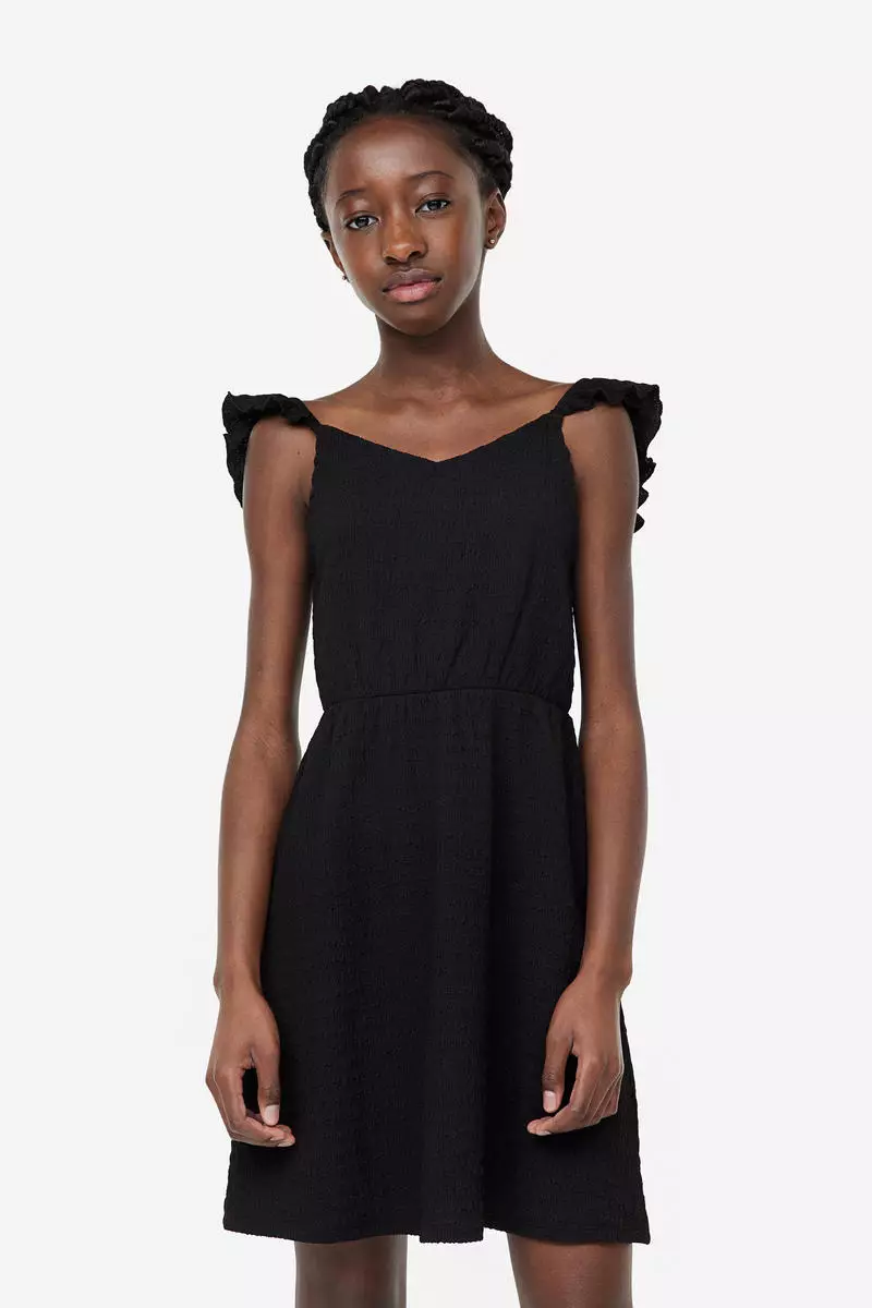 H&m black best sale formal dress