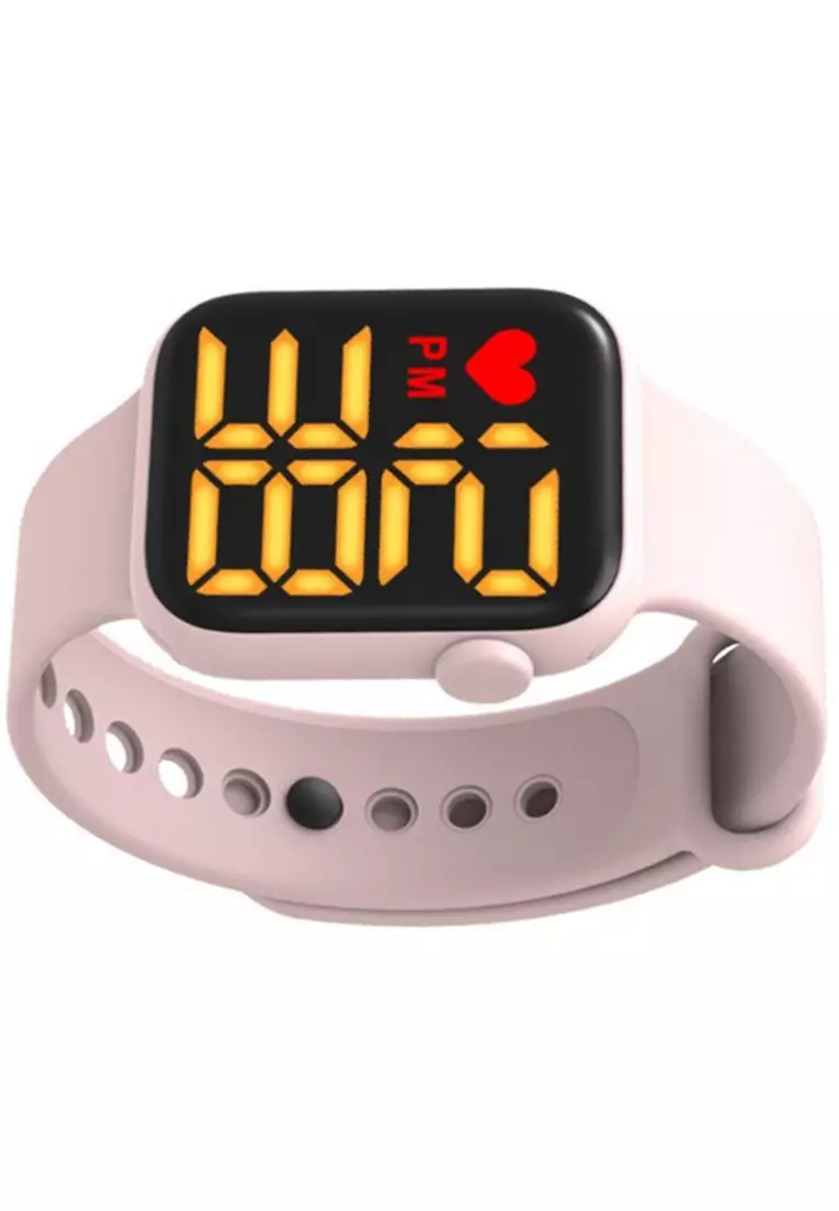 Jam Tangan Pria Digital Waterproof Many Function Strap Tali Material Silicone IR23 ORIGINAL