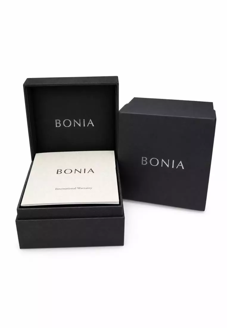Bonia BNR192-1612 Silver Kombinasi Rosegold Cowok