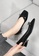 Twenty Eight Shoes black Suede Fabric Mid Heel 6637-3 B51A4SHAABF5A7GS_7