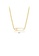 Glamorousky silver Fashion Personality Plated Gold 316L Stainless Steel Paper Clip Shape Necklace B0EBAAC69549A4GS_2