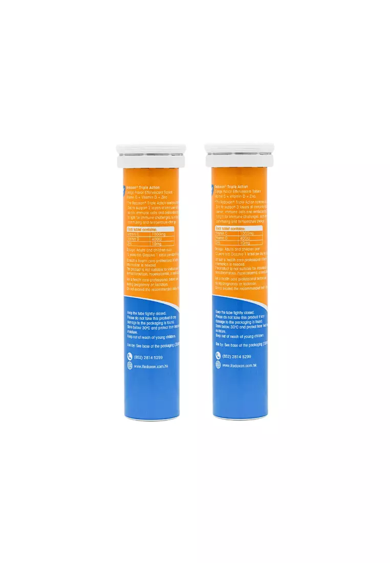 REDOXON Triple Action Effervescent Orange (30pcs) ml