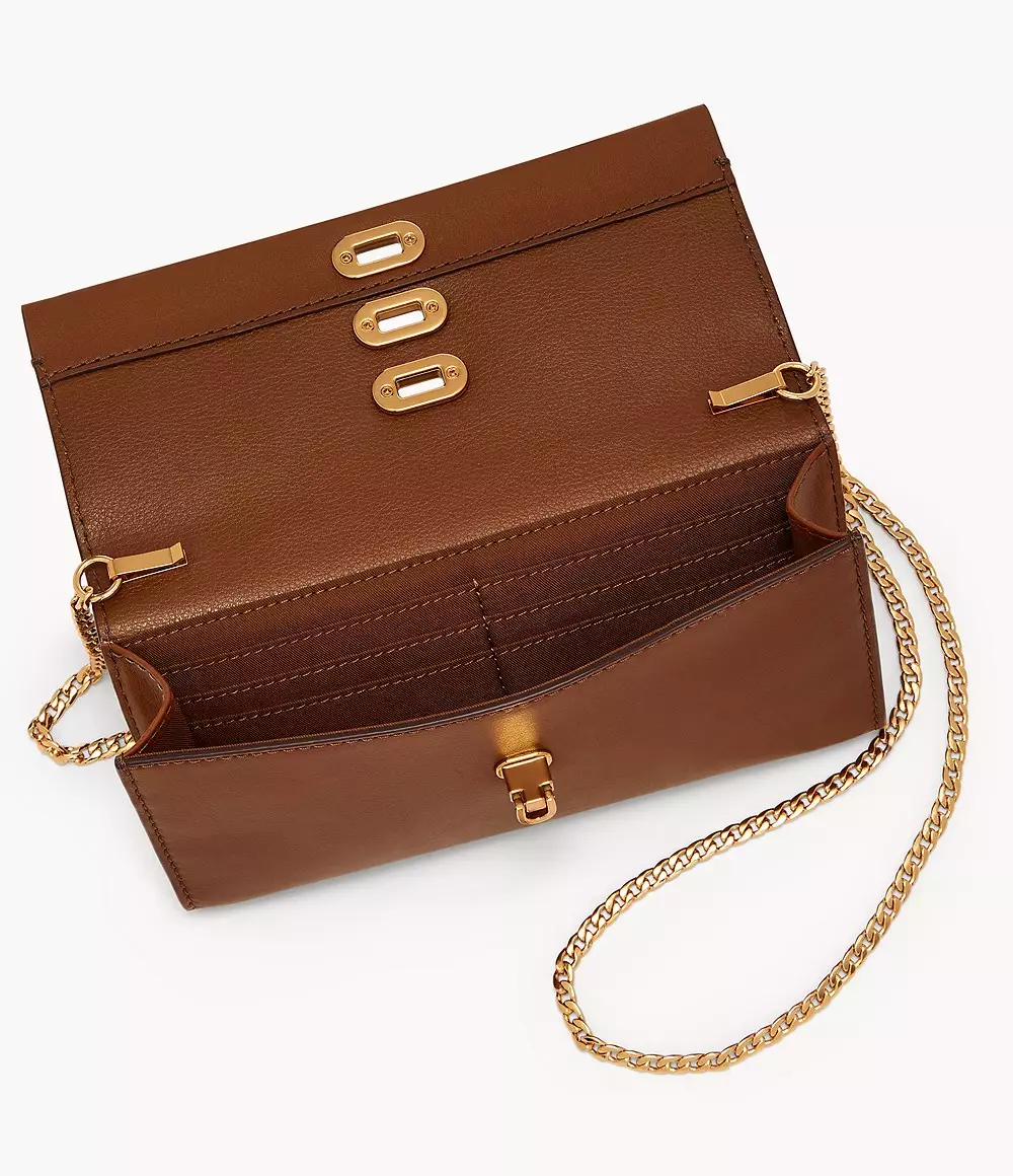 Jual Fossil Fossil Penrose String Brown Tas Selempang Wanita ZB1883200