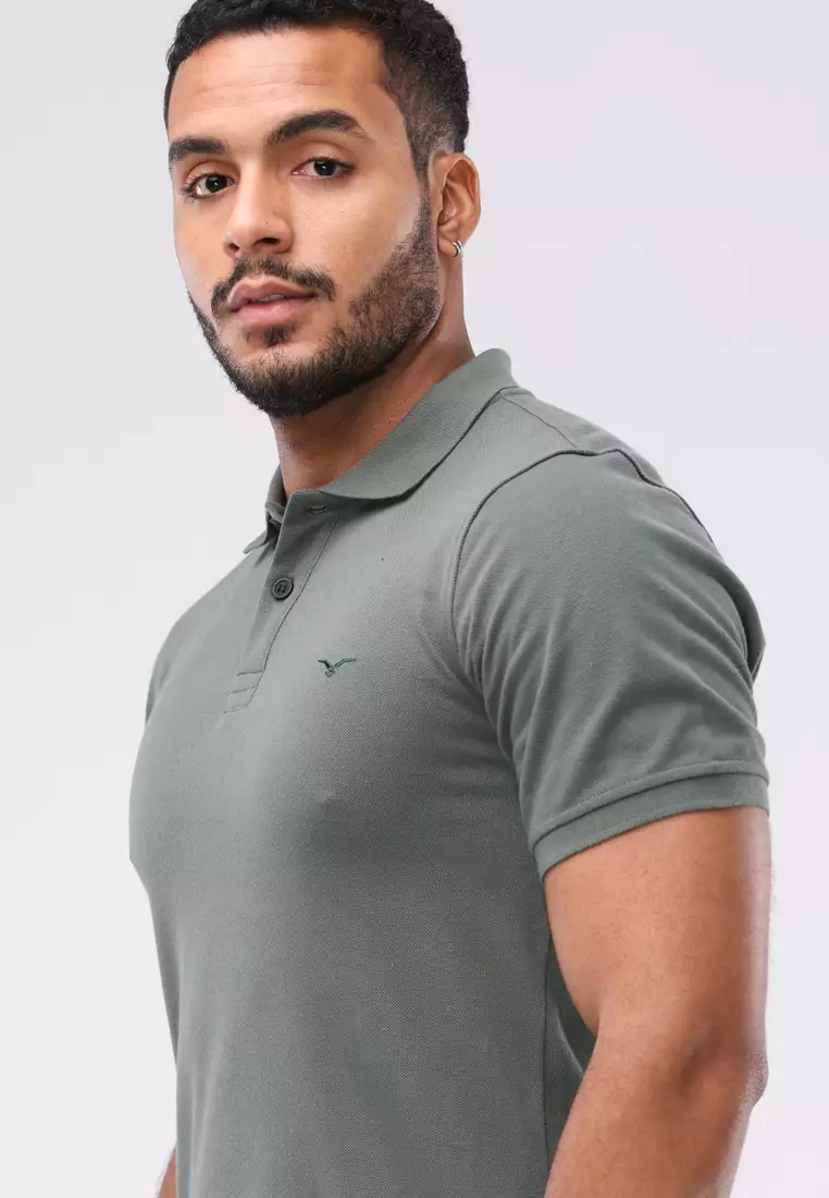 Cvc Collared Shirt Pique