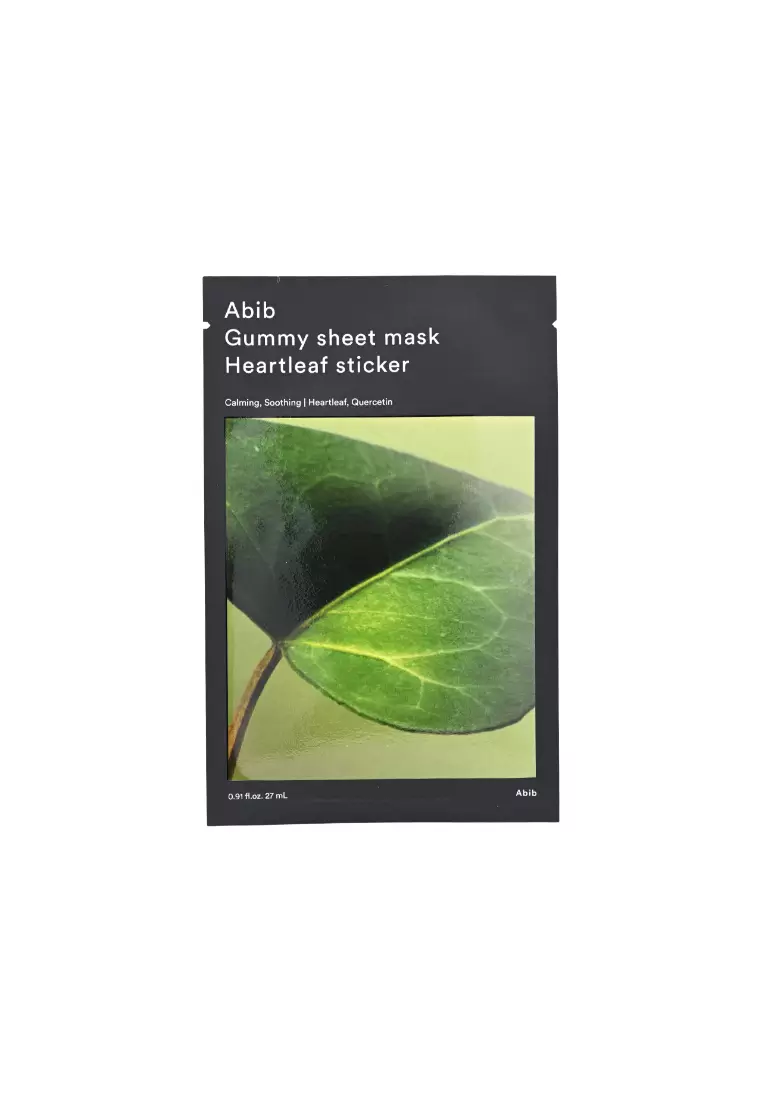 Abib Gummy Sheet Mask - Heartleaf Sticker 5pcs