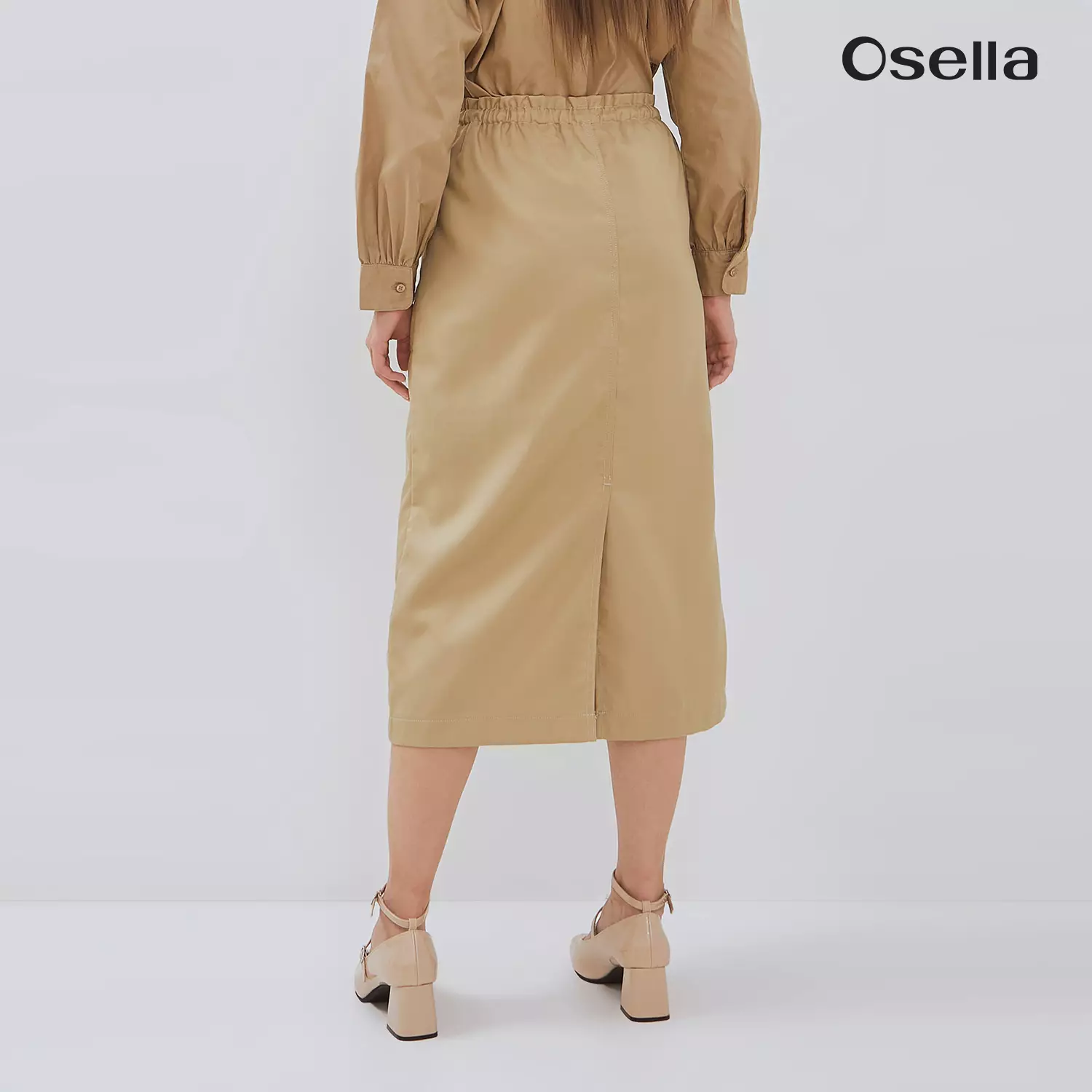 Osella Alura Straight Maxi Skirt 218Q660238 | Rok Wanita