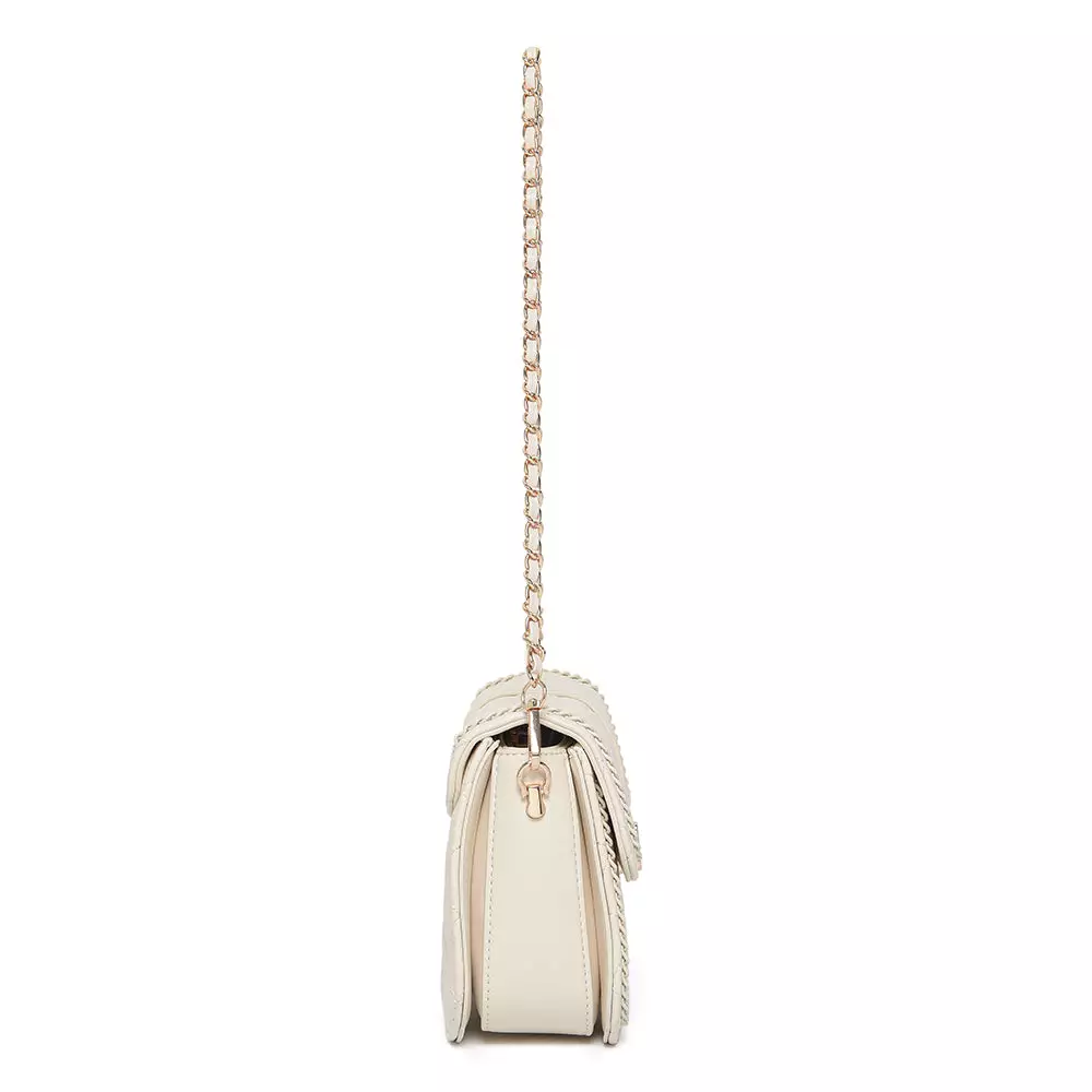 En-ji Jimon Shoulderbag - Ivory