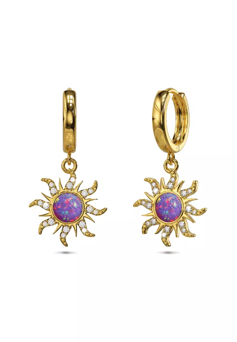 Bullion Gold Rapunzel Opal Sun Drop Earrings 2025 Buy Bullion