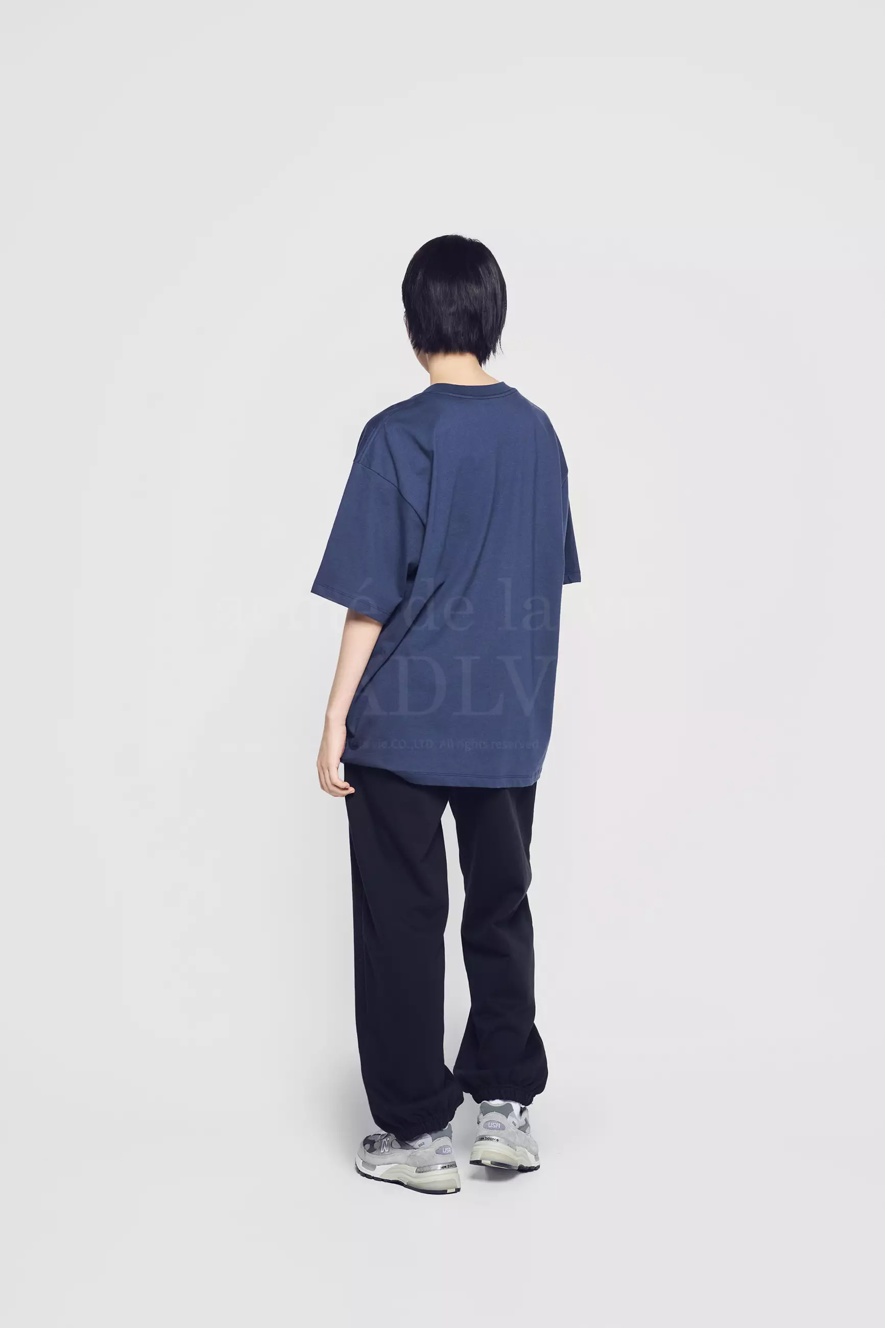 Tシャツ・カットソー ACME DE LA VIE SHAKE LOGO SHORT SLEEVE T-SHIRT 24FW SHAKE LOGO SHORT SLEEVE T-SHIRT NAVY - ACMÉ DE LA VIE