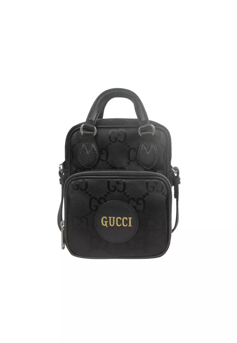 Gucci Gucci Nylon small shoulder tote for men 625850 H9HAN 1000