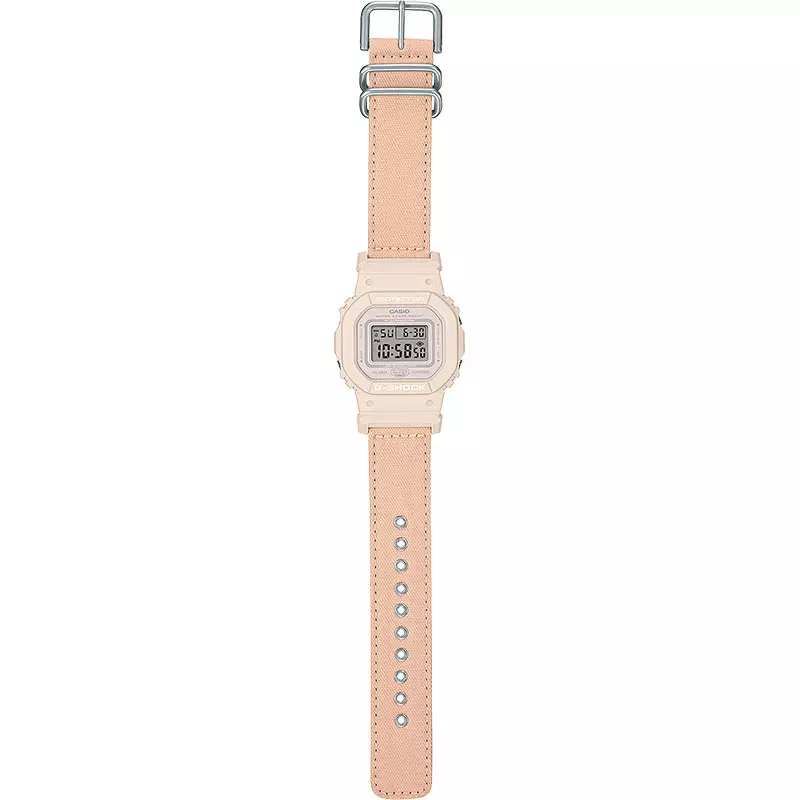 Jam Tangan Wanita Casio G-Shock GMD-S5600CT-4DR Coexist Collection Digital Dial Pink Cloth Band