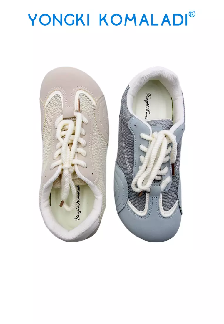YONGKI KOMALADI MONA SEPATU CASUAL WANITA OL-ADN28806-BE CREAM