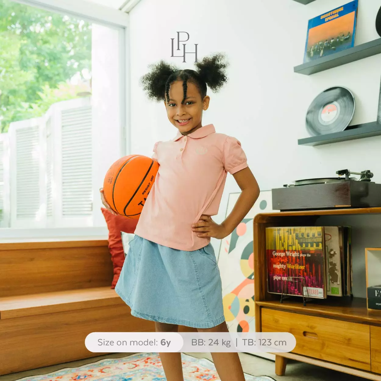 Little Palmerhaus - Abby Denim Skirt (Rok Jeans Anak) LightBlue