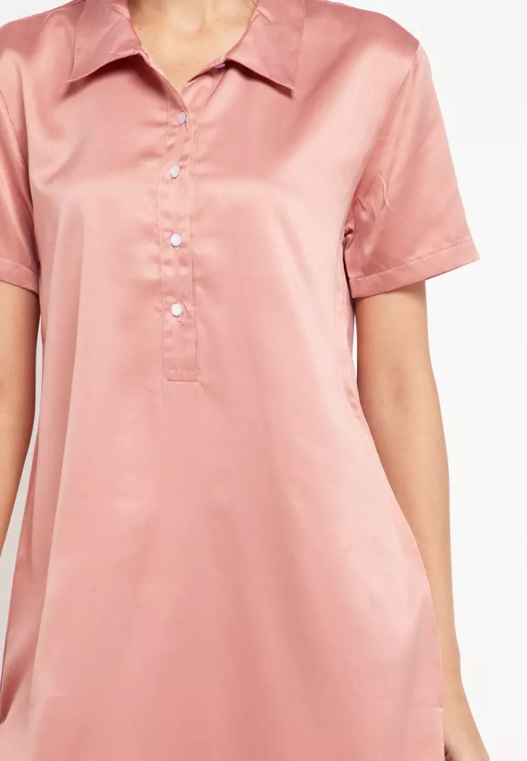 Dress Daster Satin Sleepwear