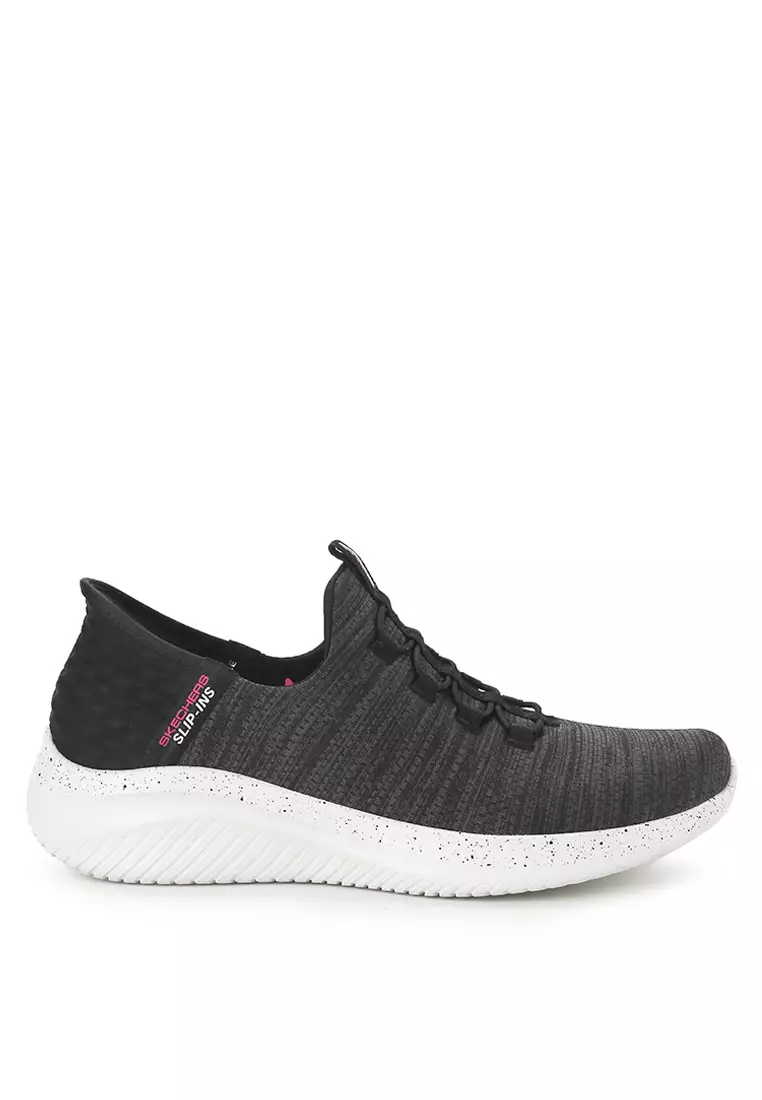 Sepatu slip on wanita on sale skechers