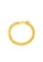 MJ Jewellery gold MJ Jewellery 916 Gold Hollow Machine Curb Chain Bracelet T020 (L Size) 4D30AAC1D70354GS_1