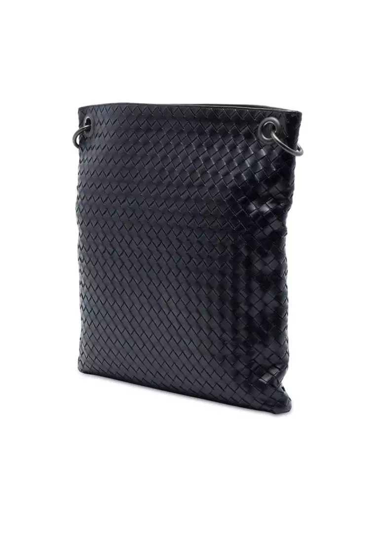 Pre-Loved Bottega Veneta Nappa Intrecciato Crossbody