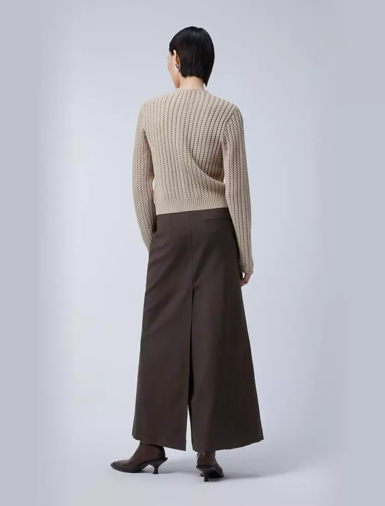 Straight Cut Panel Long Pants