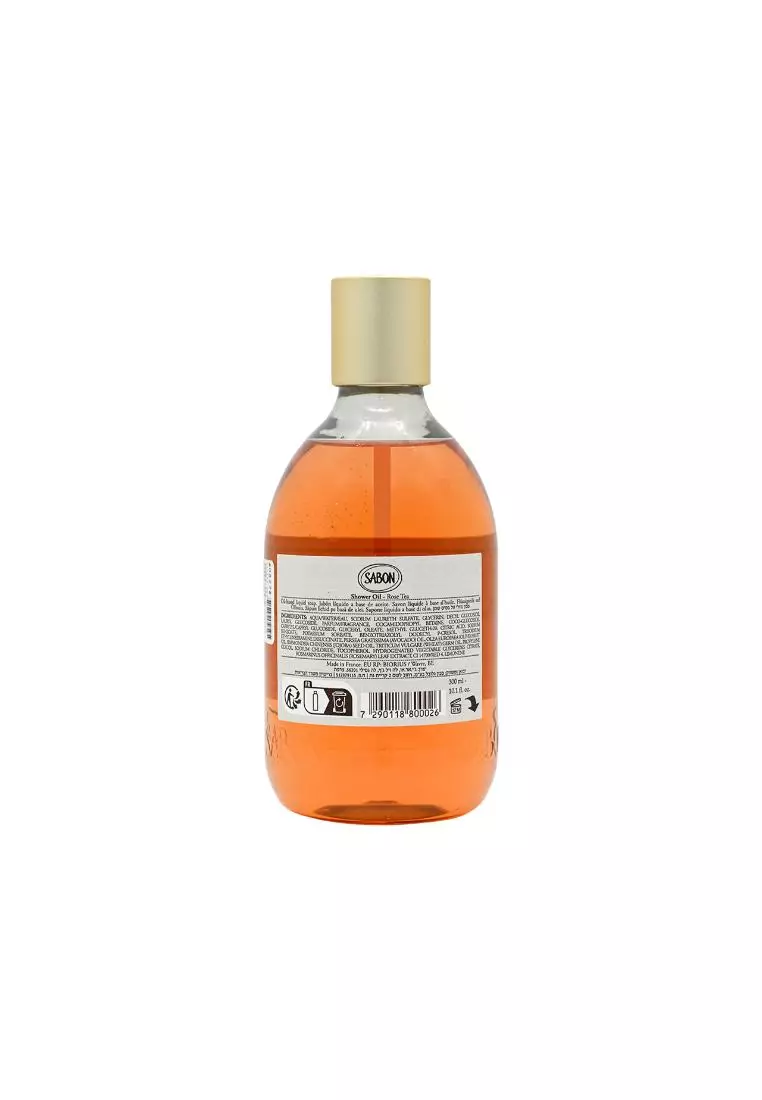 SABON 玫瑰花茶柔膚滋養沐浴油(300毫升)  300ml ROSE TEA