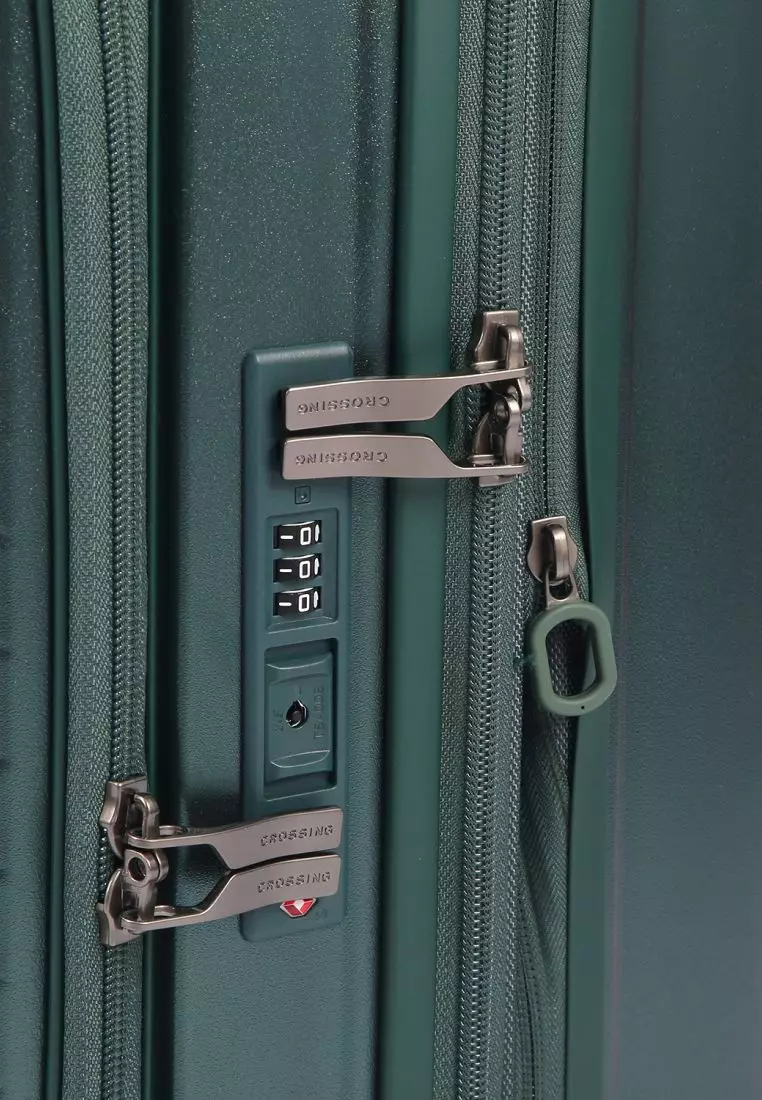 CROSSING INVI 20" Carry On Expandable Luggage With Front & Middle Access V3 - Squash