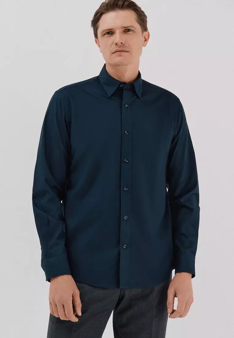 Plain Tencel Cotton Shirt