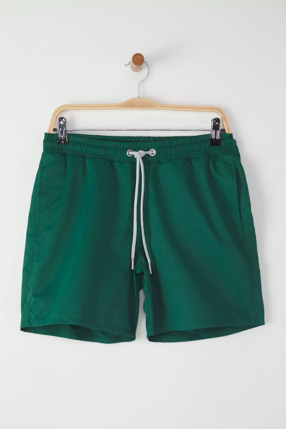 Emerald Green Regular Standard Swimsuit Swim Shorts TMNSS20DS0023