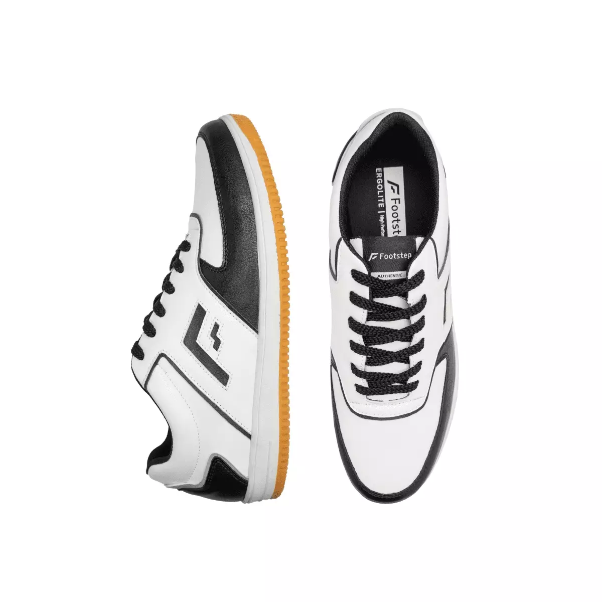 Footstep Footwear Sepatu Pria Sneakers Nova White Black Original Shoes