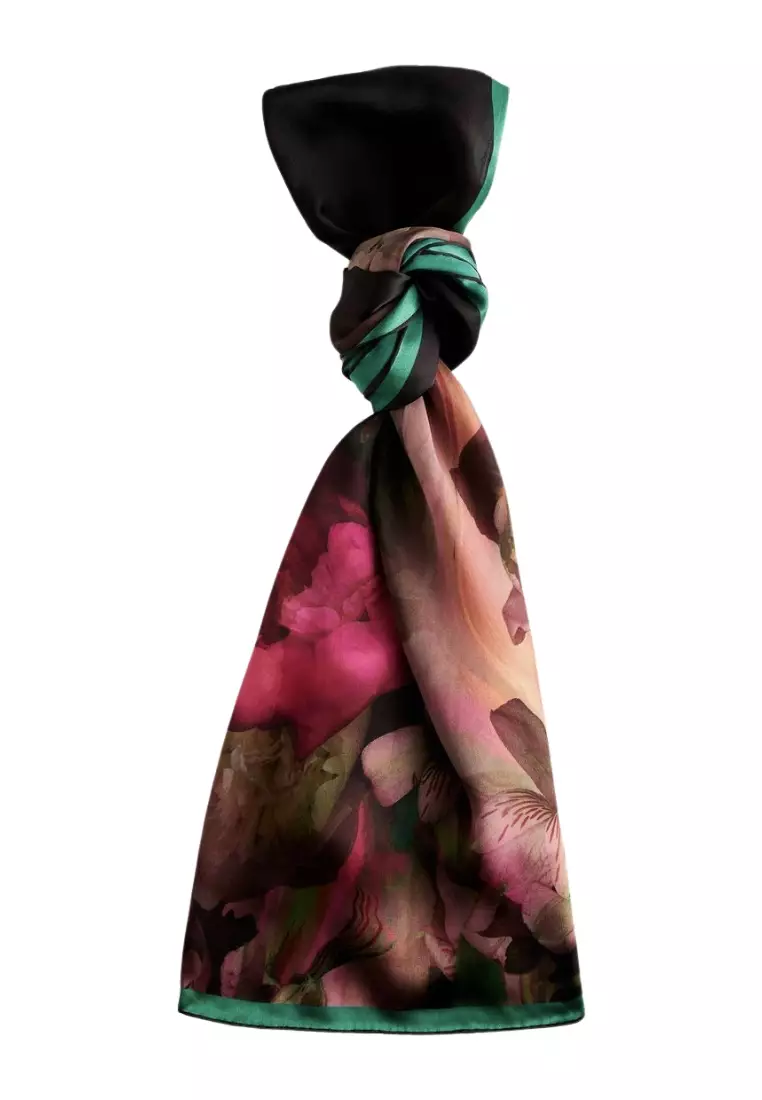 Irisso Printed Cape Scarf Ted Baker Ted Baker Silk Cape Scarf Buy