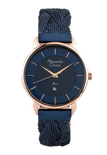 Jual Alexandre Christie Alexandre Christie 2857 Jam Tangan Wanita Stainless Steel Biru Original Zalora Indonesia