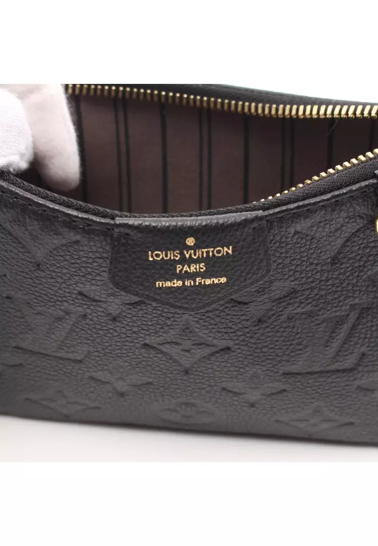 Buy Louis Vuitton Pre-loved LOUIS VUITTON easy pouch monogram amplant Noir  Shoulder bag leather black 2023 Online