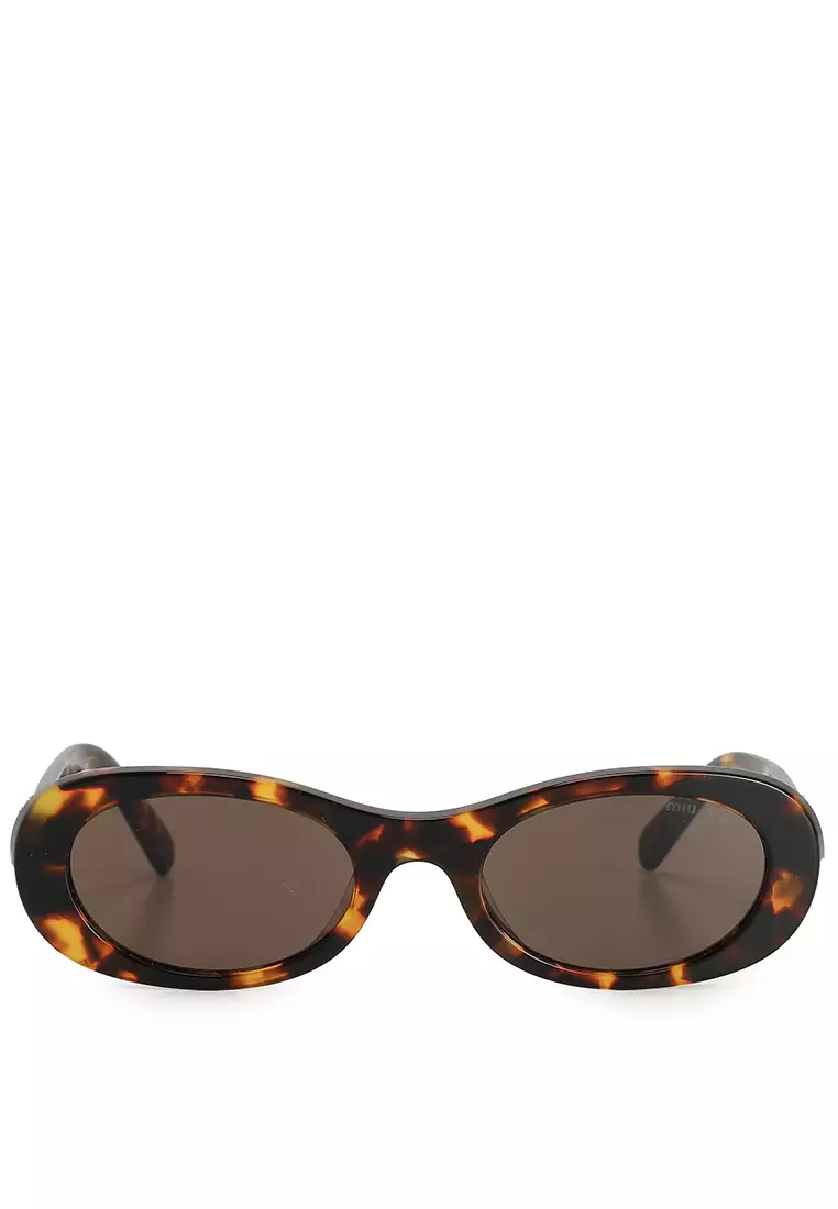 Miu Oval Sunglasses