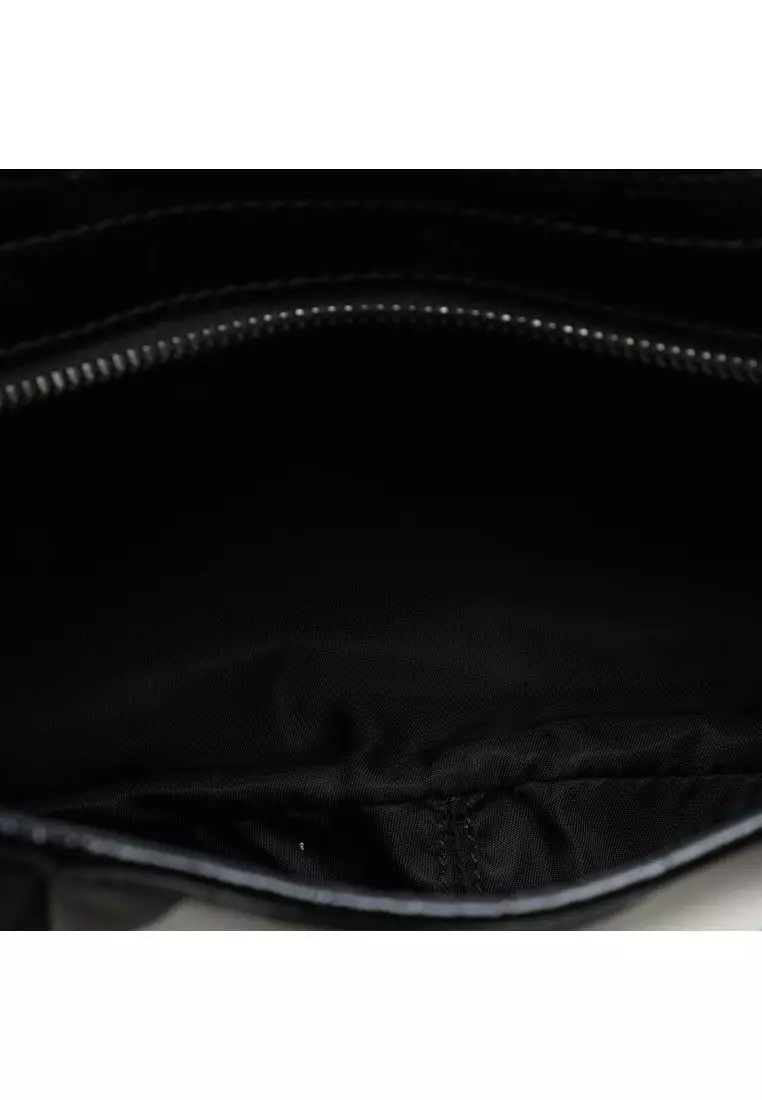 Pre-Loved Burberry Beat Check Nylon Brooklyn Hobo