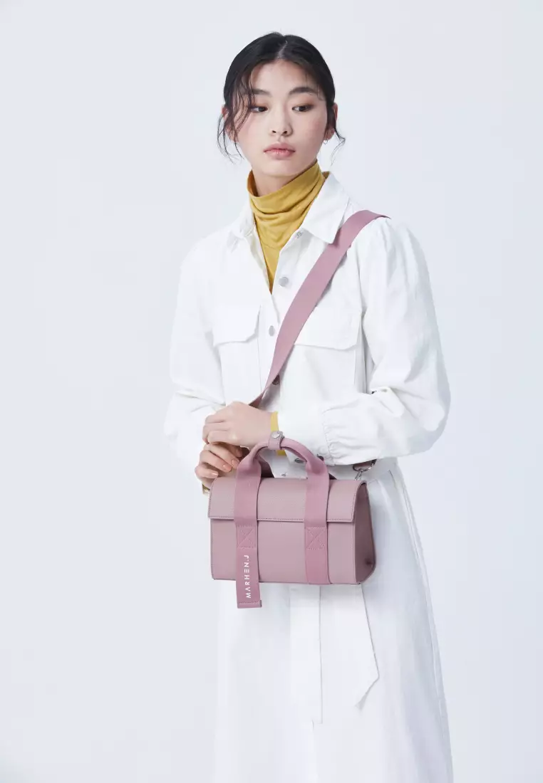 LUDY Vegan Leather Crossbody Bag Indi Pink