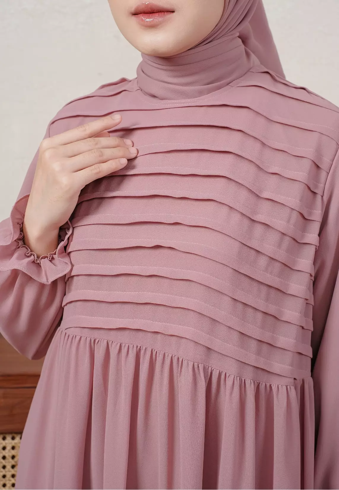 Thalia Dress - Mauve