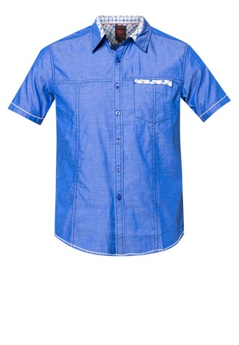 Jual NEXT GEN Short Sleeve Oxford Shirt With Collar 